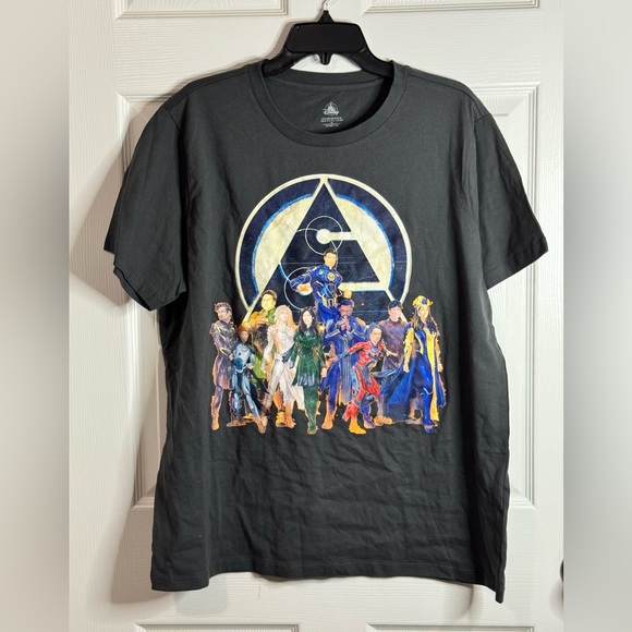 Disney Parks Marvel The Eternals T-Shirt Graphic Tee Crewneck Unisex Sz XL NWT - Picture 1 of 7